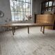 Brutalist popular art table XXL 3.5m/4m pine and oak