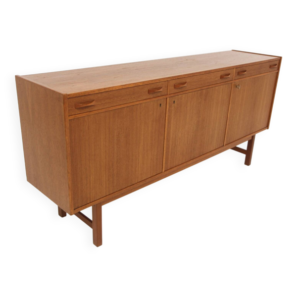 Enfilade scandinave en teck, Tibro Ulferts, Suède, 1960