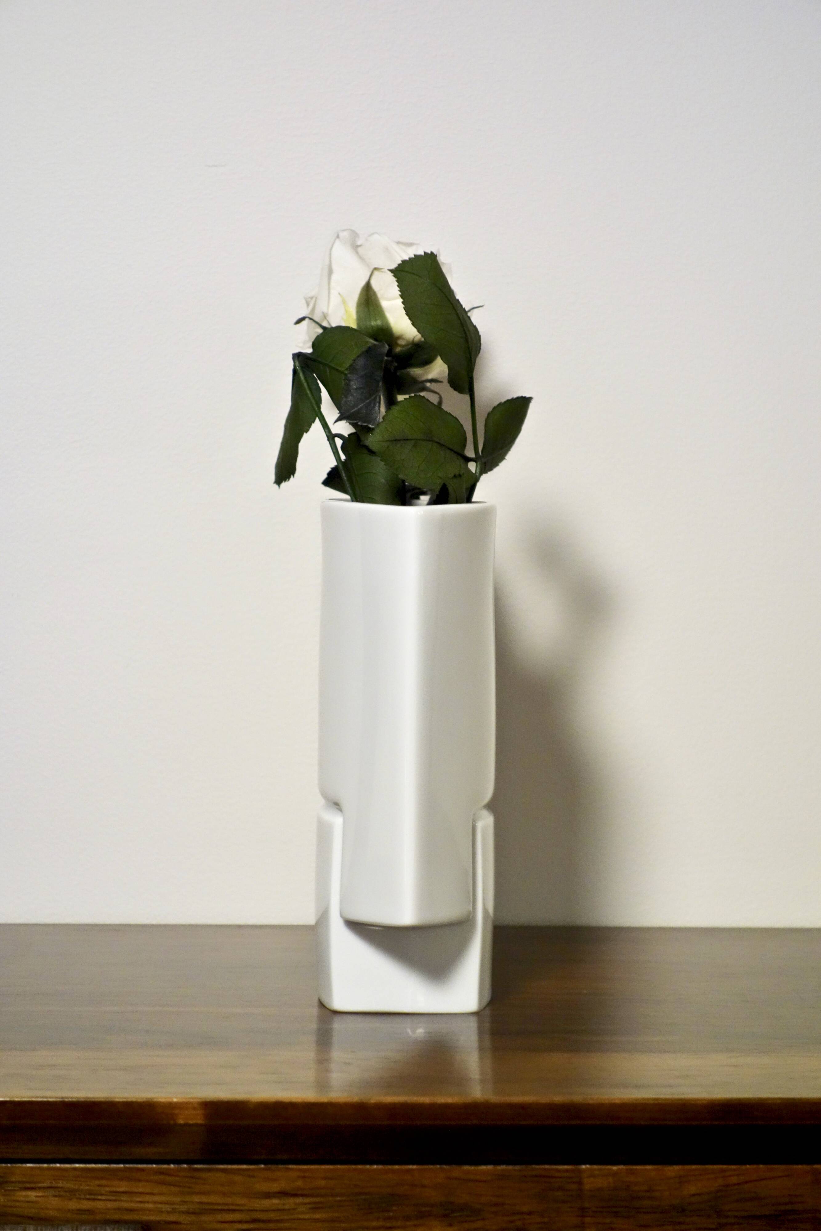 Vase de Michael Boehm pour Rosenthal, Allemagne 1980