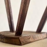 Tabouret paysan en chêne