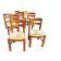 8 brutalist chairs in elm (Regain)