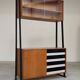 Library buffet U 458 black by Jiri Jiroutek for Interier Praha 1960