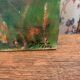 Rural landscape painting by Yetty Leytens