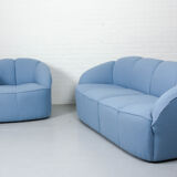 Walter Knoll 'Piccolino' Lounge Set in Kvadrat Tonus, Germany 1960s