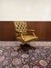 Classic English Yellow Chesterfield Desk Chair