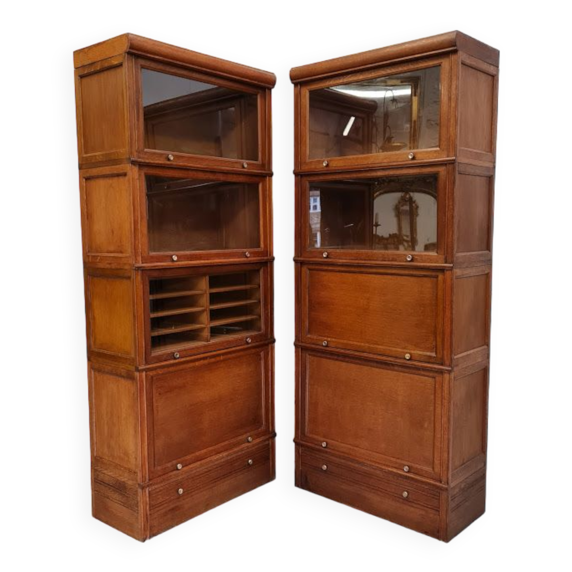 Pair of French Haberdashery Cabinets C1930