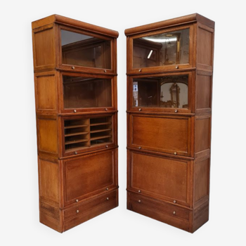Pair of French Haberdashery Cabinets C1930