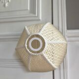 Vintage flower lampshade pendant light