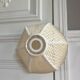 Vintage flower lampshade pendant light