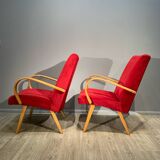 Paire de fauteuils jitona vintage