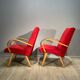 Paire de fauteuils jitona vintage czech 60.