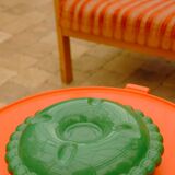 Tall Emerald Green Ashtray
