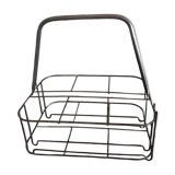 Metal bottle holder basket - 1950s