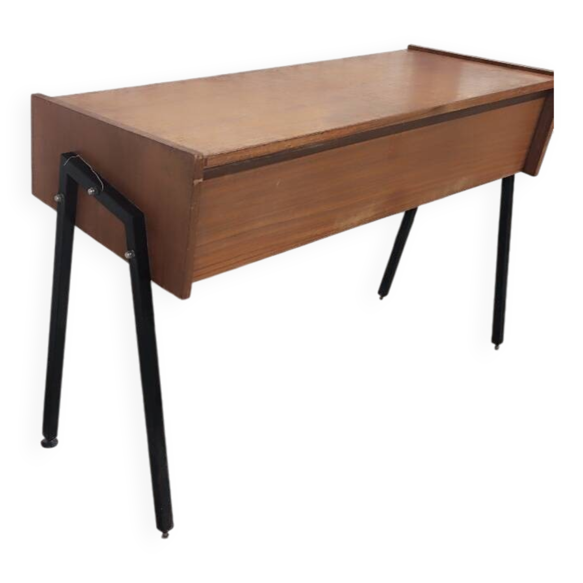 Vintage console / side table – Old knitting machine furniture