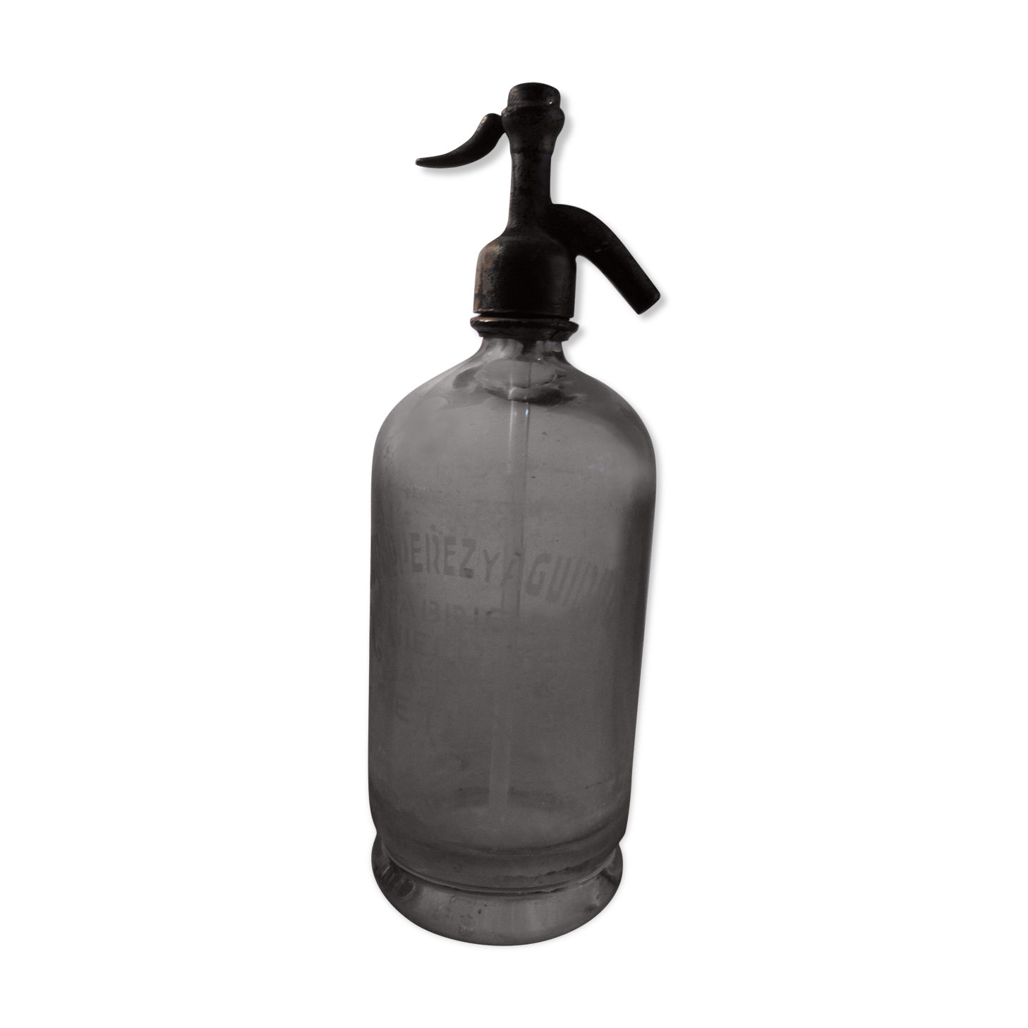 Transparent siphon