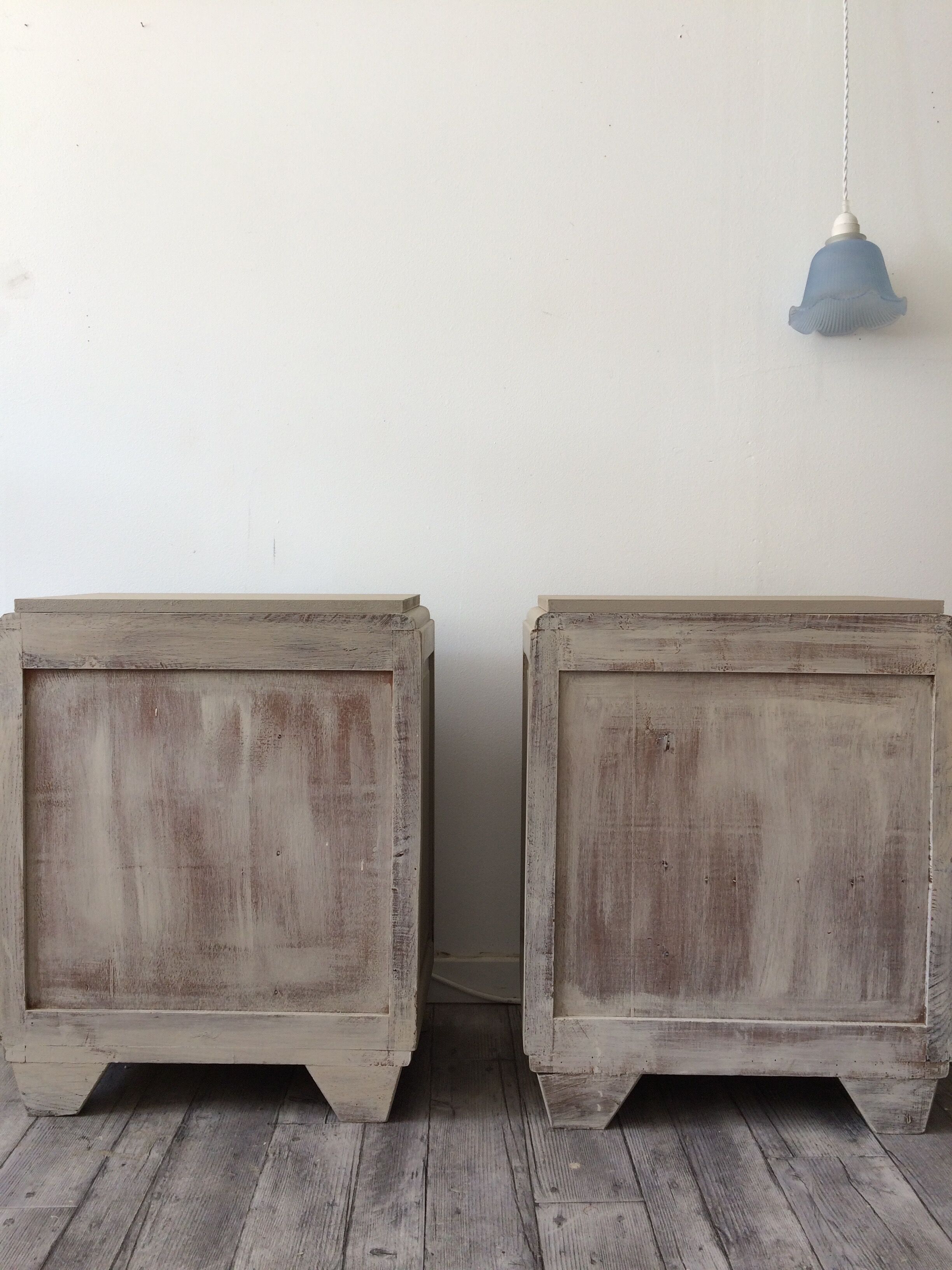 Art déco bedside tables