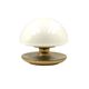 Mushroom mod. VP gold table lamp, Vittorio Balli e Romeo Ballardini, Sirrah, 1970s