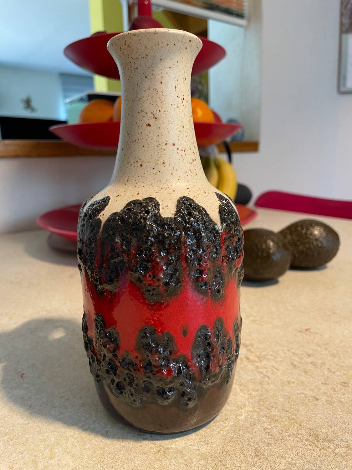 Vase BAY Fat-Lava W-Germany