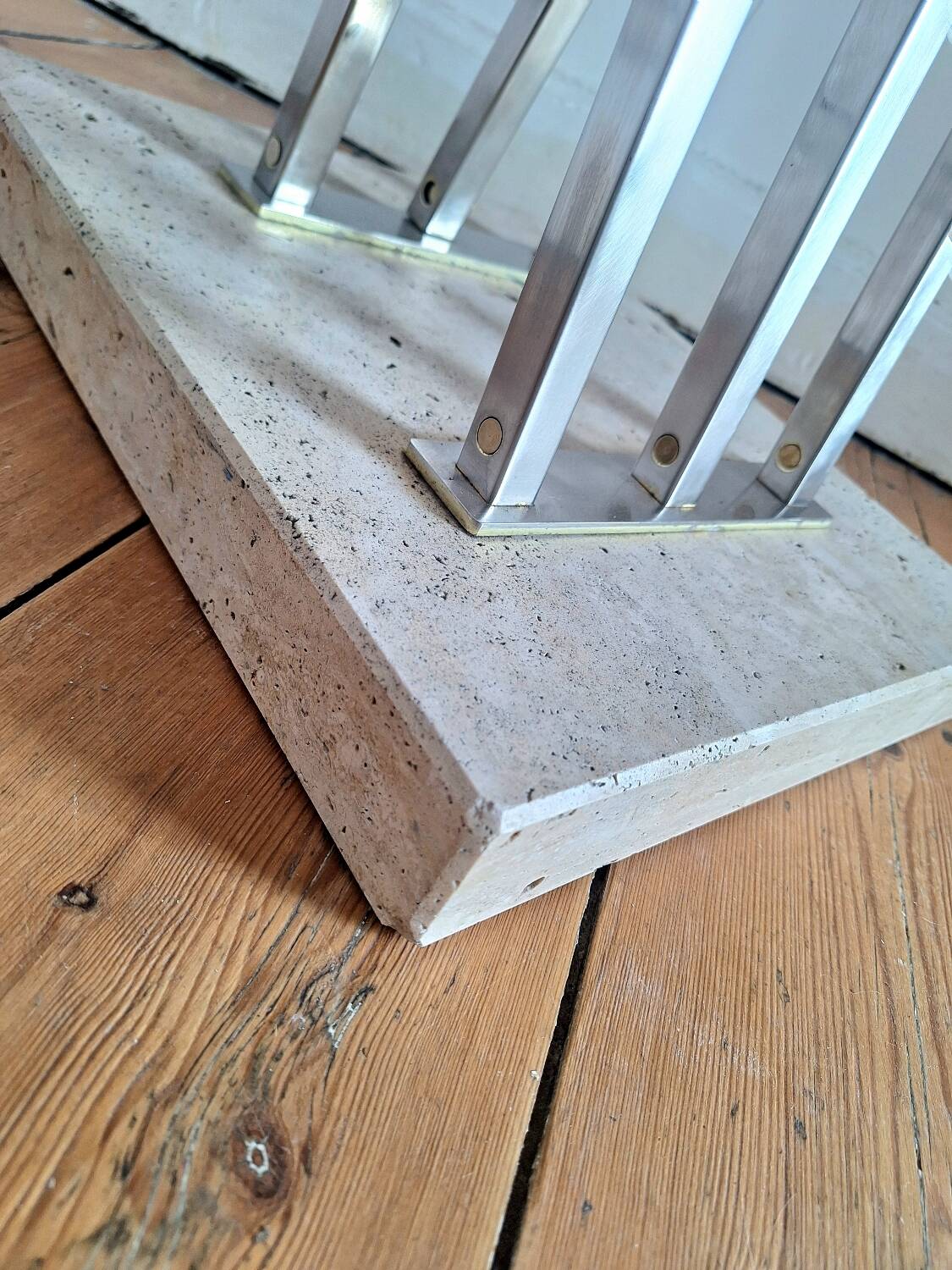 Vintage Roméo Rega coat rack, antique entrance furniture