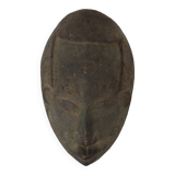 Vintage Wooden Mask Africa Ceremonial Tribal Art Congo 38cm