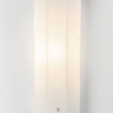 Pair of wall sconces in opal glass by Peill & Putzler, Germany