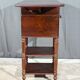 Small mahogany shuttered table, maison lemarchand, a. lemoine – mid-19th century