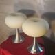 Pair of Prisma Mushroom Table Lamps 1975, Ufo A Space 30x22