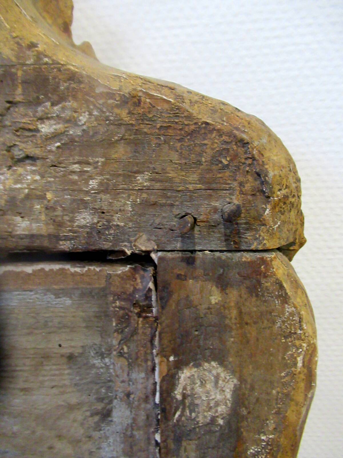 Small 18th century mirror