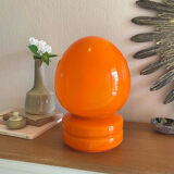 Orange mushroom lamp 70s