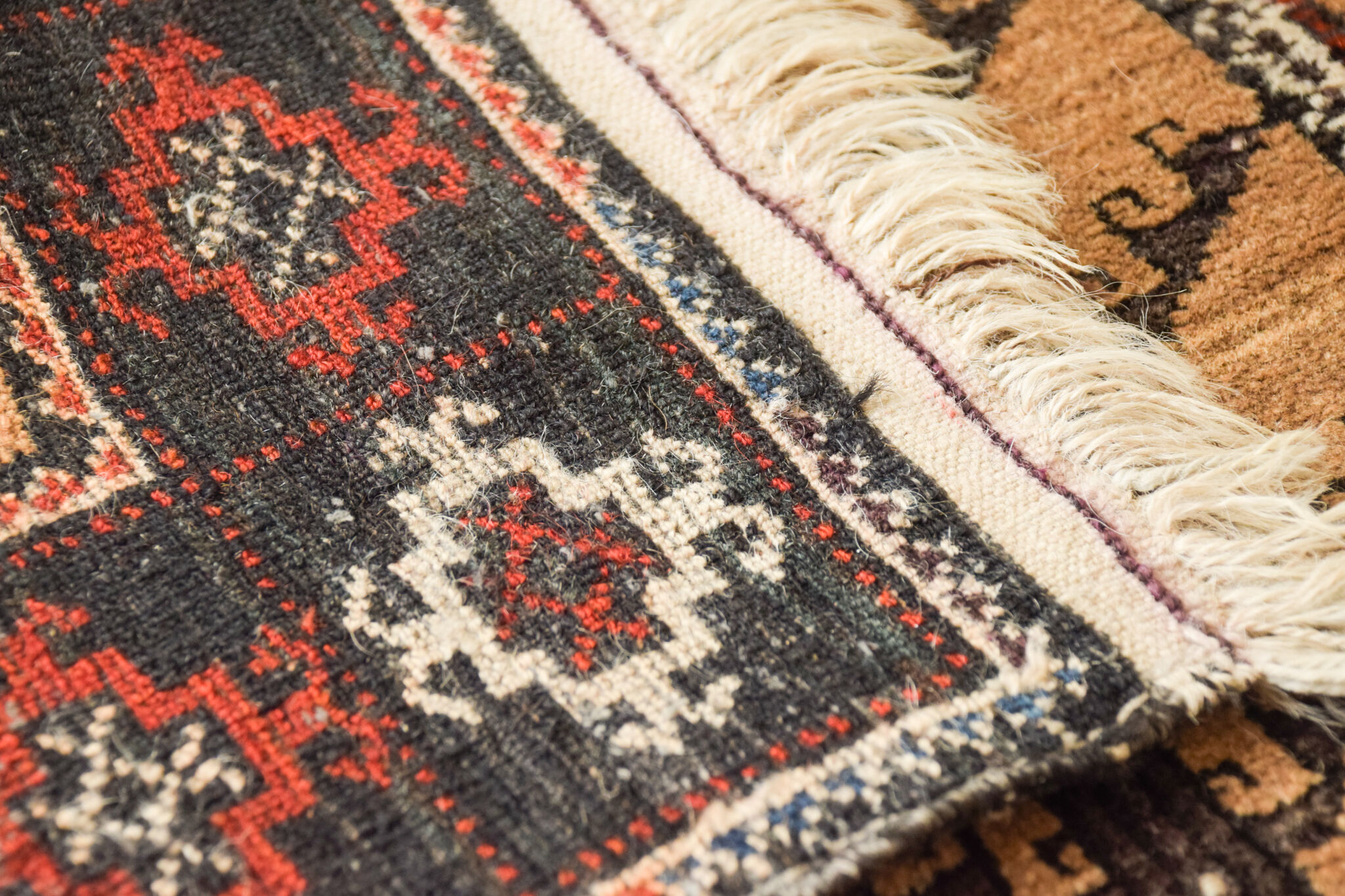 Handwoven Afghan Rug 78x143cm