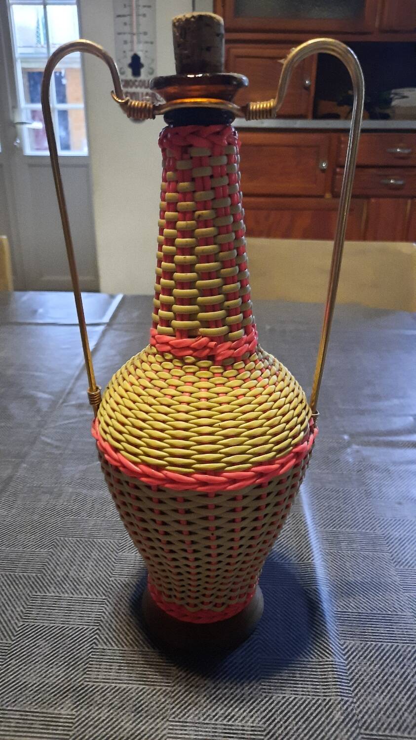 Set of 3 scoubidou bottles