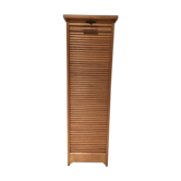 Meuble classeur à rideaux de notaire chêne