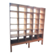 Large industrial-style shelving unit