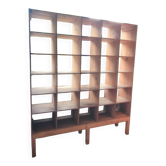 Large industrial-style shelving unit