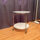 Mobile side table designed by Ehlen Johansson, Ikea, Sweden, 1970s