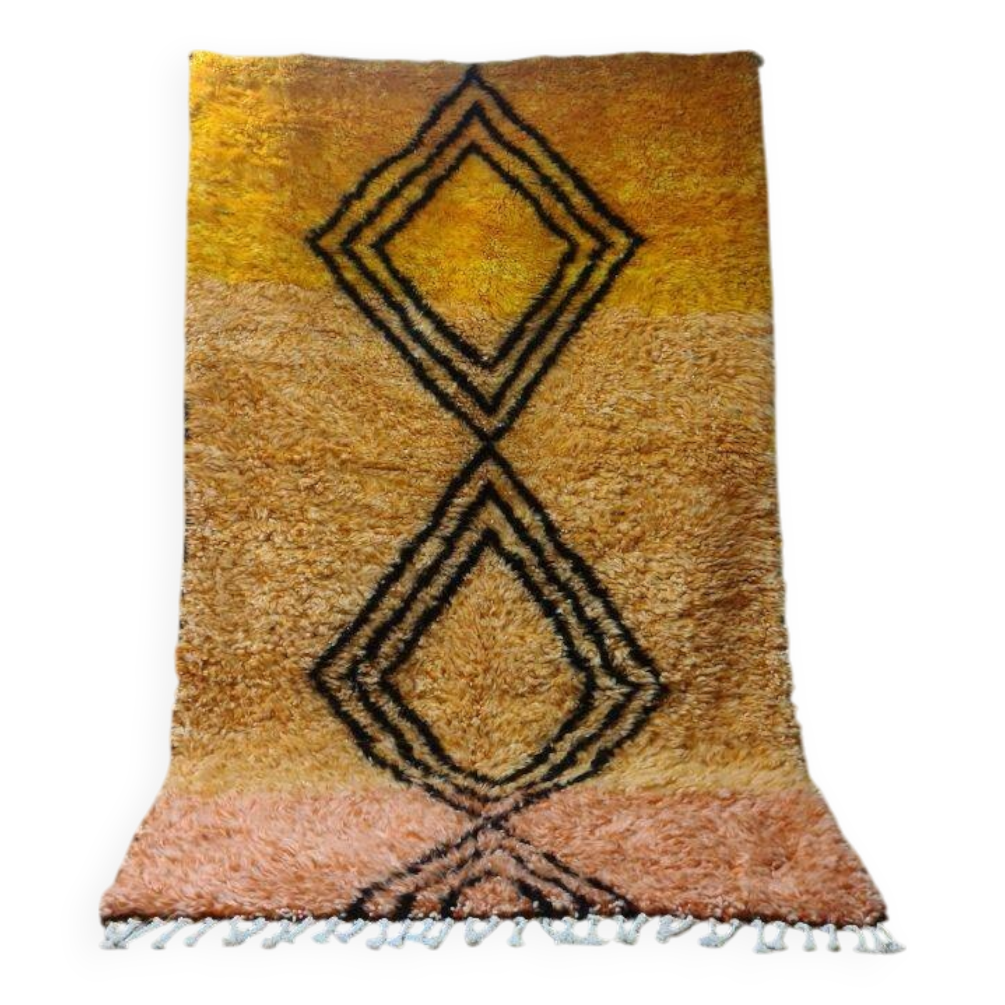 Traditional handmade Beni Ouarin rug size 150 x 250 cm