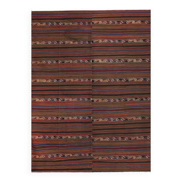 Tapis Kilim turc vintage tissé main