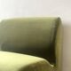 Olive green velvet armchair Slipper Chair Herman Miller USA 1970