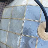 Octagonal suspension octagon lampshade mother-of-pearl pearl