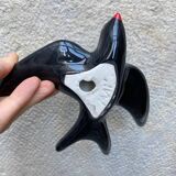 Hirondelle céramique vintage L17cm