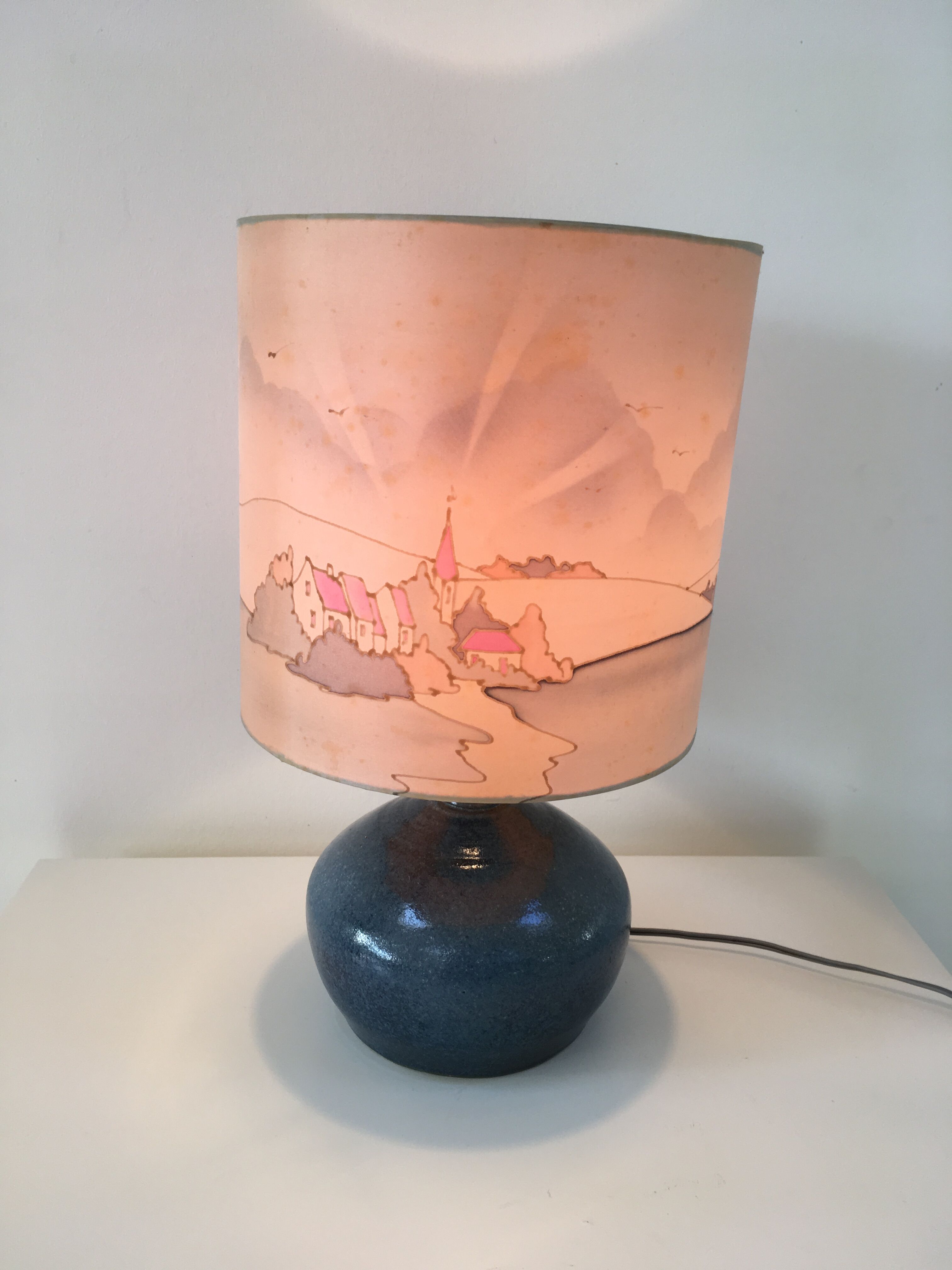 Vintage bedside lamp