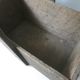 Raw wood horticulturer basket, black patina
