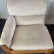 Three-module sofa in beige Alcantara