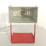 Red swivel lamp 50s