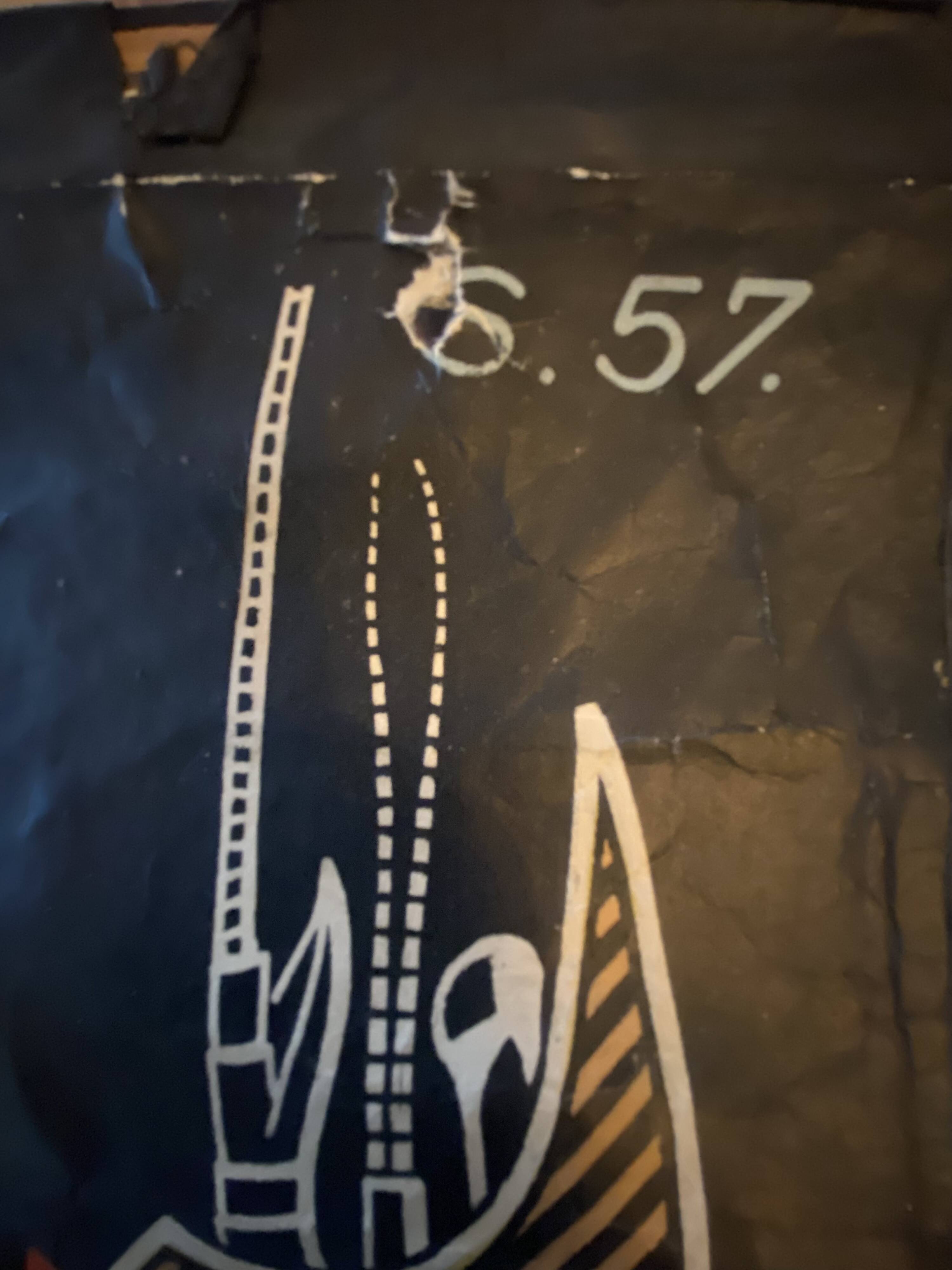 Poster Dr Auzoux, Paul Sougy 1957, No. L THE CRAYFISH