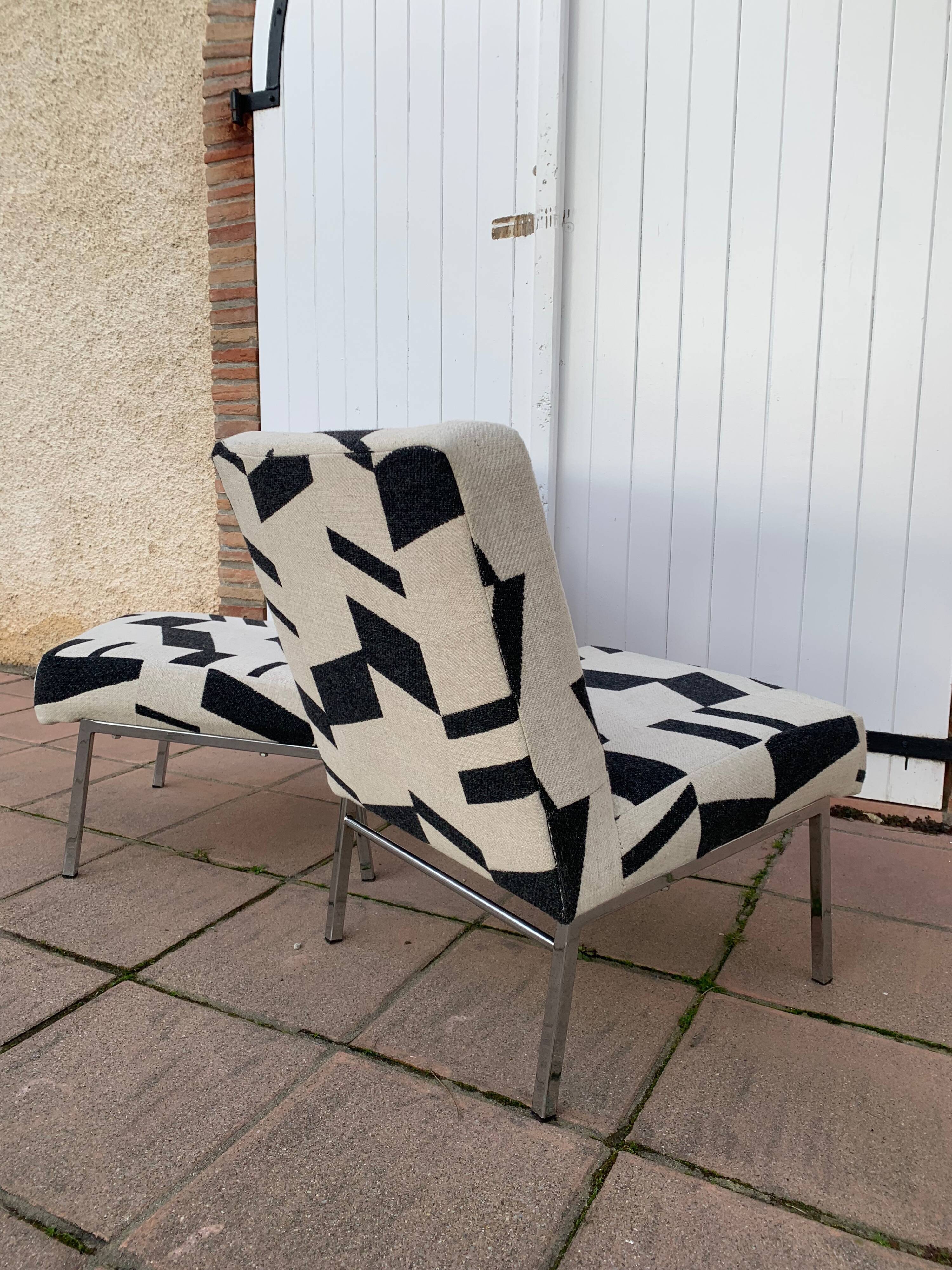 Vintage industrial armchair