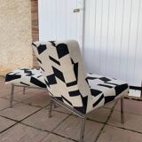 Vintage industrial fireside chair