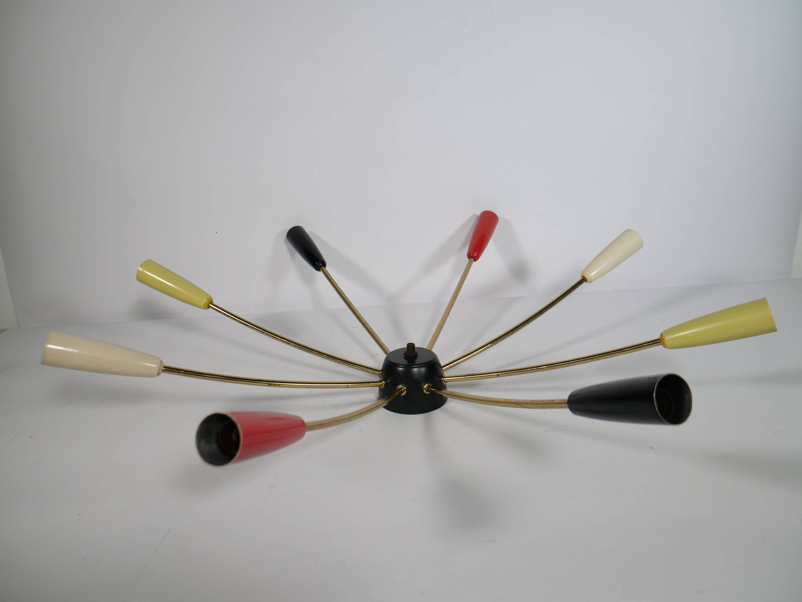 1960s Design Sputnik Lamp Spider Light
