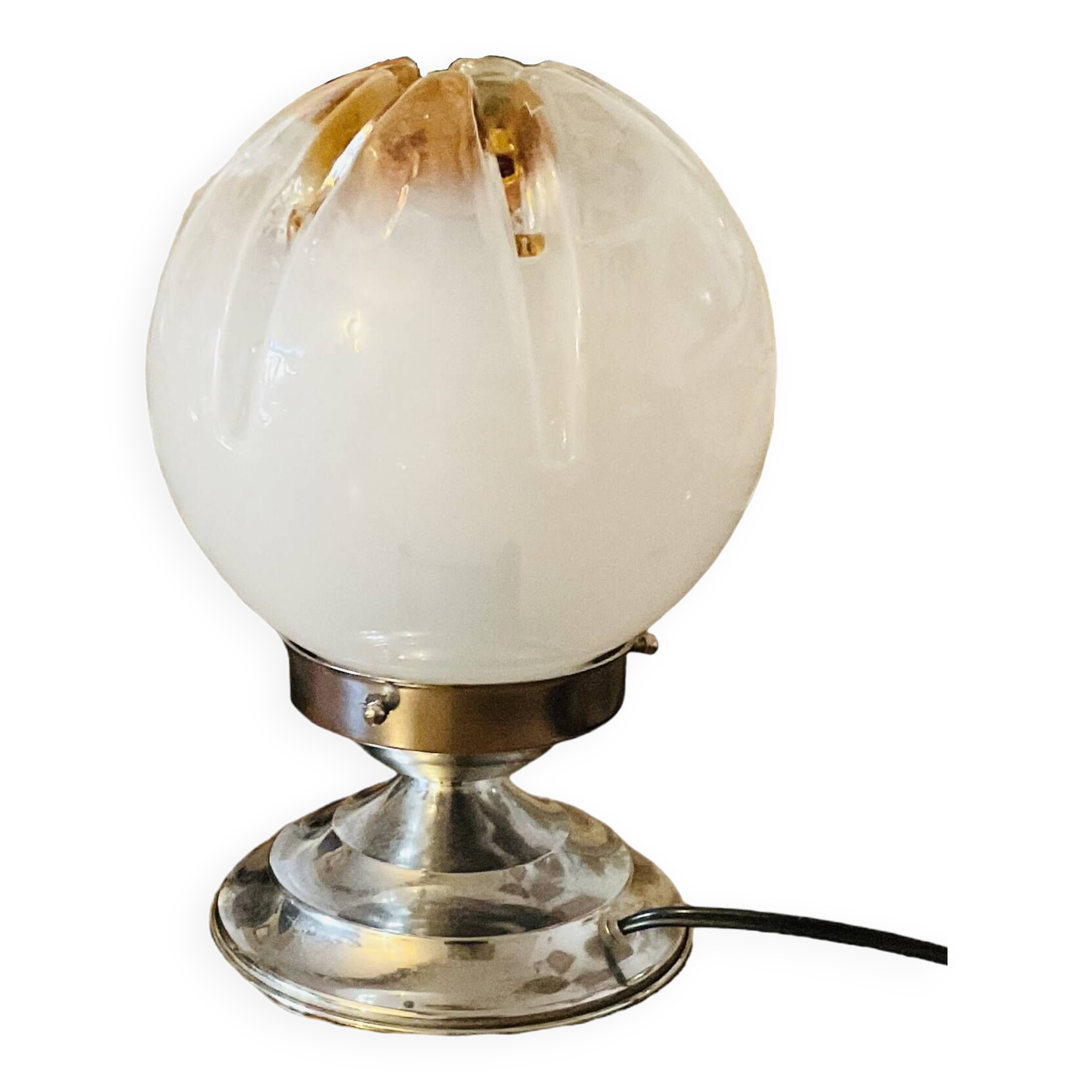 Lampe à poser Italienne 70’ verre murano