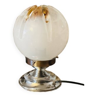 Italian table lamp 70' murano glass